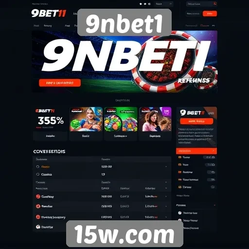 Acessibilidade e design do site 9nbet1