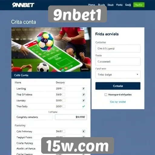 Como criar uma conta no site 9nbet1